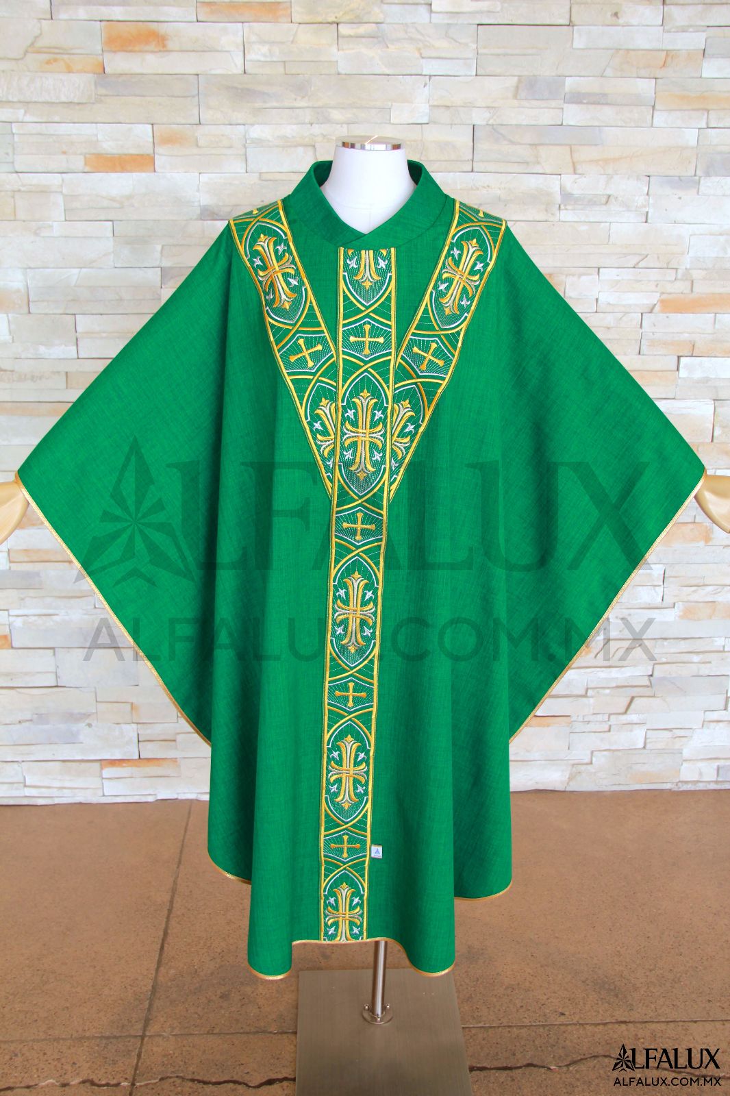 04 IMPERIAL YEE Casulla Alafalux Central Verde Bandera 7634287 (2)